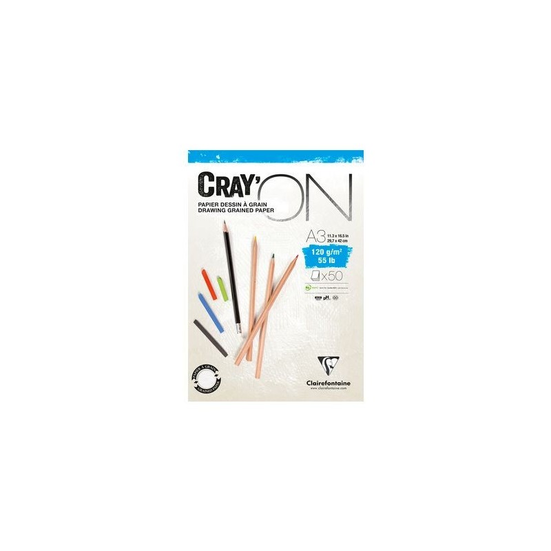 Cray'on 120g/mq - CLAIREFONTAINE