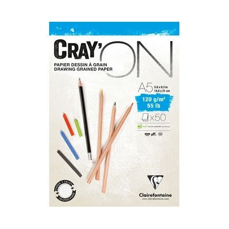 Cray'on 120g/mq - CLAIREFONTAINE
