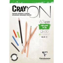 Cray'on 160g/mq - CLAIREFONTAINE