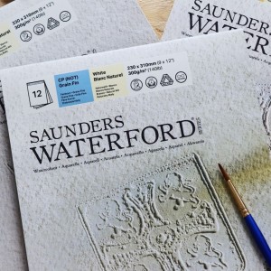 Saunders Waterford Pad 300g/mq (12 fogli) - ST CUTHBERTSMILL