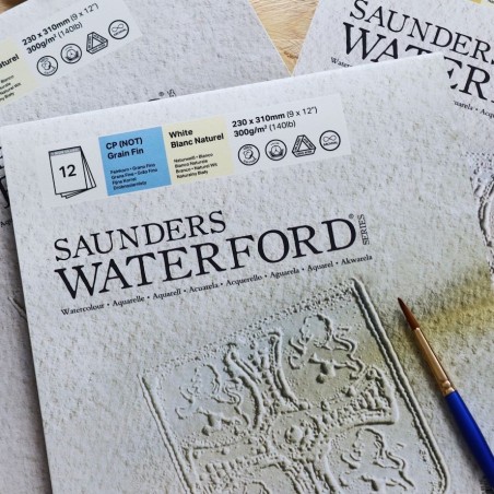 Saunders Waterford Pad 300g/mq (12 fogli) - ST CUTHBERTSMILL