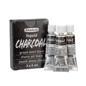 Liquid charcoal set 3 pz