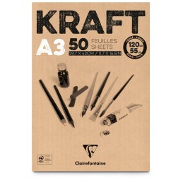 Blocco carta Kraft - CLAIREFONTAINE