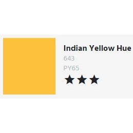 643 Indian Yellow Hue - Aquafine Ink