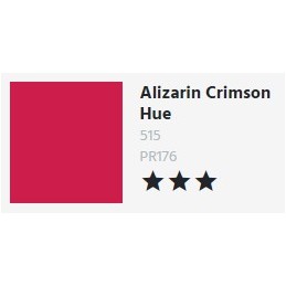 515 Alizarin Crimson Hue - Aquafine Ink