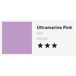 420 Ultramarine Pink - Aquafine Ink