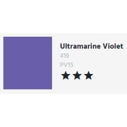 419 Ultramarine Violet - Aquafine Ink