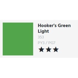 353 Hooker's Green Light - Aquafine Ink