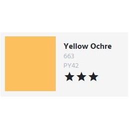 663 Yellow Ochre - Aquafine Ink