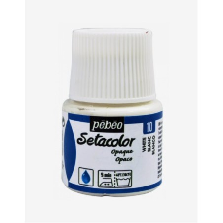 10 Bianco Setacolor Opaco - Pébéo