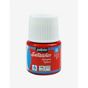 80 Rosso Setacolor Opaco - Pébéo