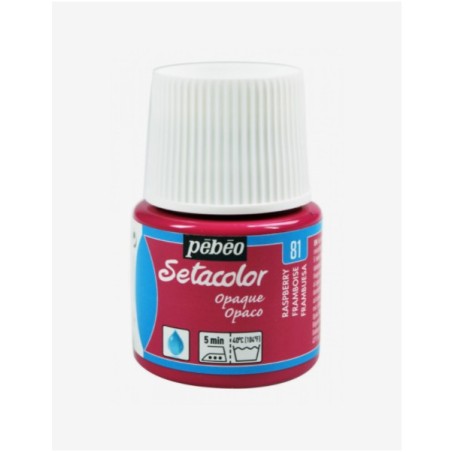 81 Lampone Setacolor Opaco - Pébéo