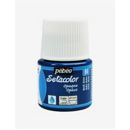 84 Bleu Jean Setacolor Opaco - Pébéo