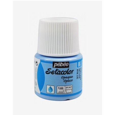 86 Blu Cielo Setacolor Opaco - Pébéo