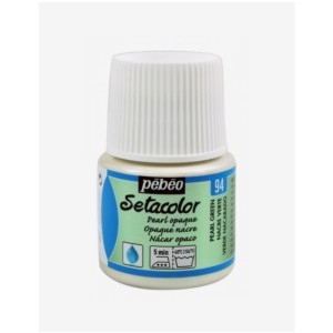 94 Madreperla Verde Setacolor Opaco - Pébéo