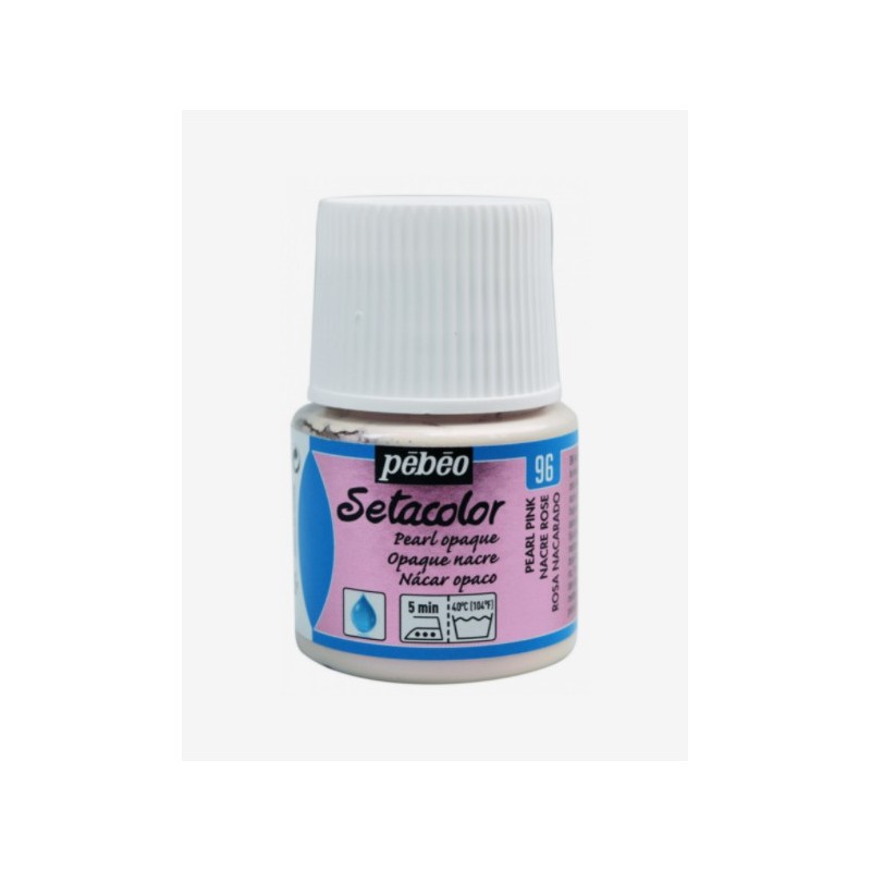 96 Madreperla Rosa Setacolor Opaco - Pébéo