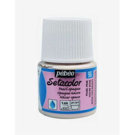 96 Madreperla Rosa Setacolor Opaco - Pébéo