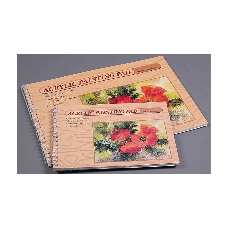 Acrylic Painting Pad spiralato