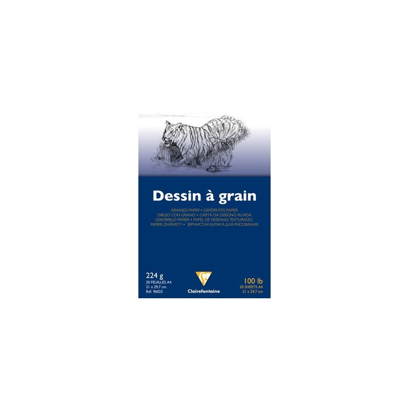 Dessin à grain - CLAIREFONTAINE