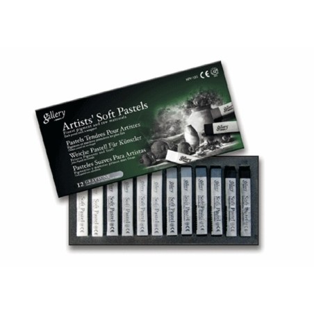 MY/MPL-12G 12 pastelli Graytone