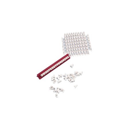 STD966810 Set lettere e numeri per impressione