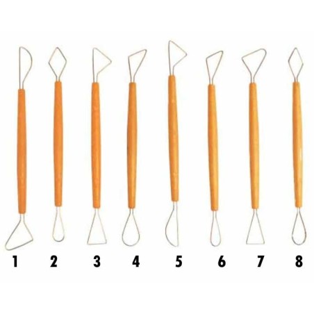 CW255 Mirette Inox/acrilico filo tondo