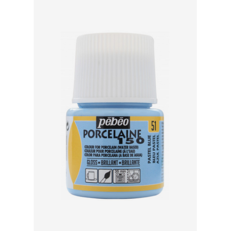 51 Blu pastello - Porcelaine 150