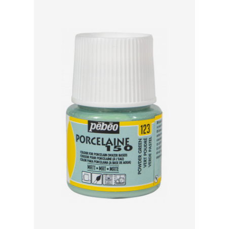 123 Verde polvere mat - Porcelaine 150