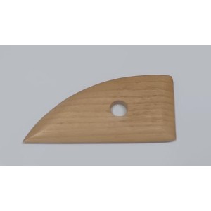TWc-26/5 Spatola legno duro per ceramica cm.5,5x11