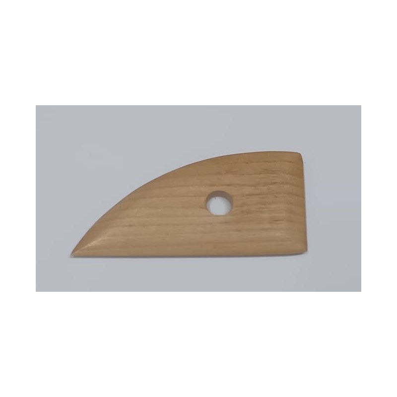 TWc-26/5 Spatola legno duro per ceramica cm.5,5x11