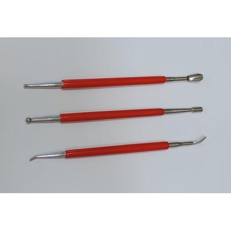 Set 3 utensili per modellazione
