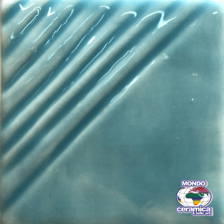 VLA3344 Vernice o cristallina lucida apiombica turchese antico