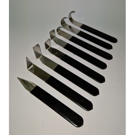 JF Serie 8 utensili per tornio cm.15,5