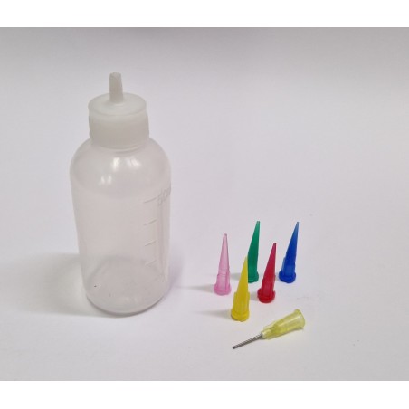 JF Pompetta in plastica 50ml per smalti e filigrana