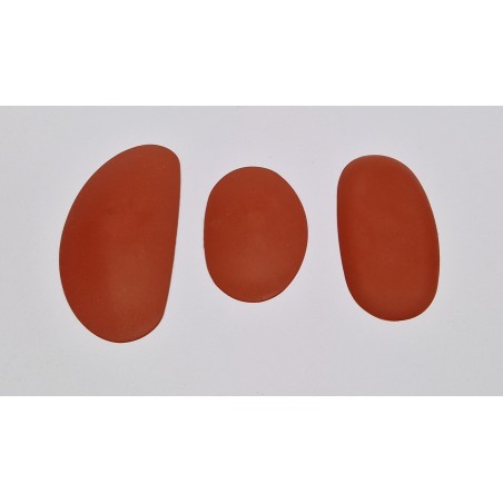 Set 3 spatole gomma durezza media