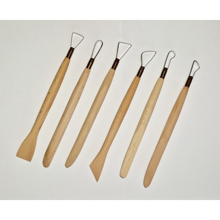 jf080 Set 6 Stecche Mirette cm.20