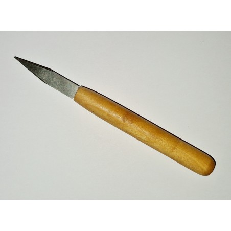 JF021 Coltello manico legno cm.17