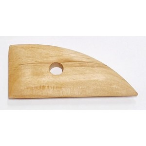 TWc-26/9 Spatola legno duro per ceramica cm.5,5x11