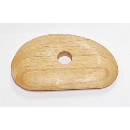 BZ2400-63 Spatola legno duro per ceramica cm.9x5