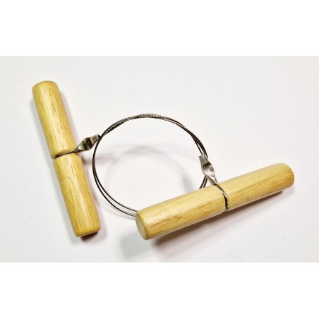 BZ2345 Cavetto taglia argilla, acciaio, cm.47 filo grosso