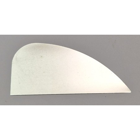 Spatola metallo appuntita cm.5x12