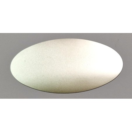 Spatola metallo ovalizzata