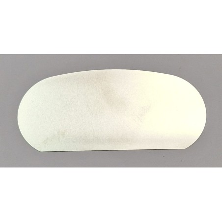 Spatola metallo stondata