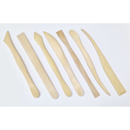 Apa2 Set 7 stecche in legno cm.20