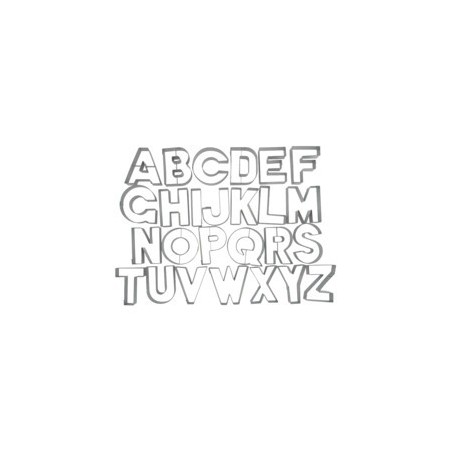 STD112963 Set lettere 26 pezzi - 6,5/7cm