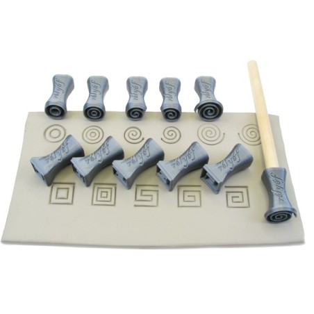 JK17994 set 11pz utensili per impressioni