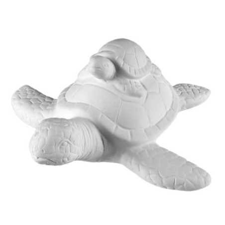 K1123 Tartaruga con cucciolo cm.16x15