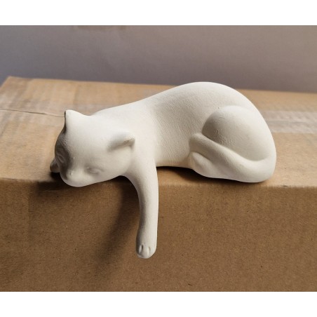 KF06 Gatto zampa penzoloni cm.12