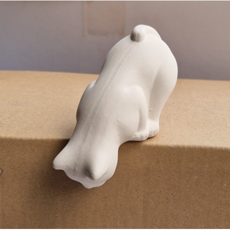 KF08 Gatto che si affaccia cm.15