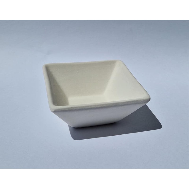 PCB10 Ciotola squadrata cm.11x11xh5